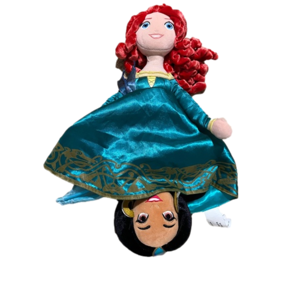 Disney Princess Flip Doll - Merida and Jasmine
